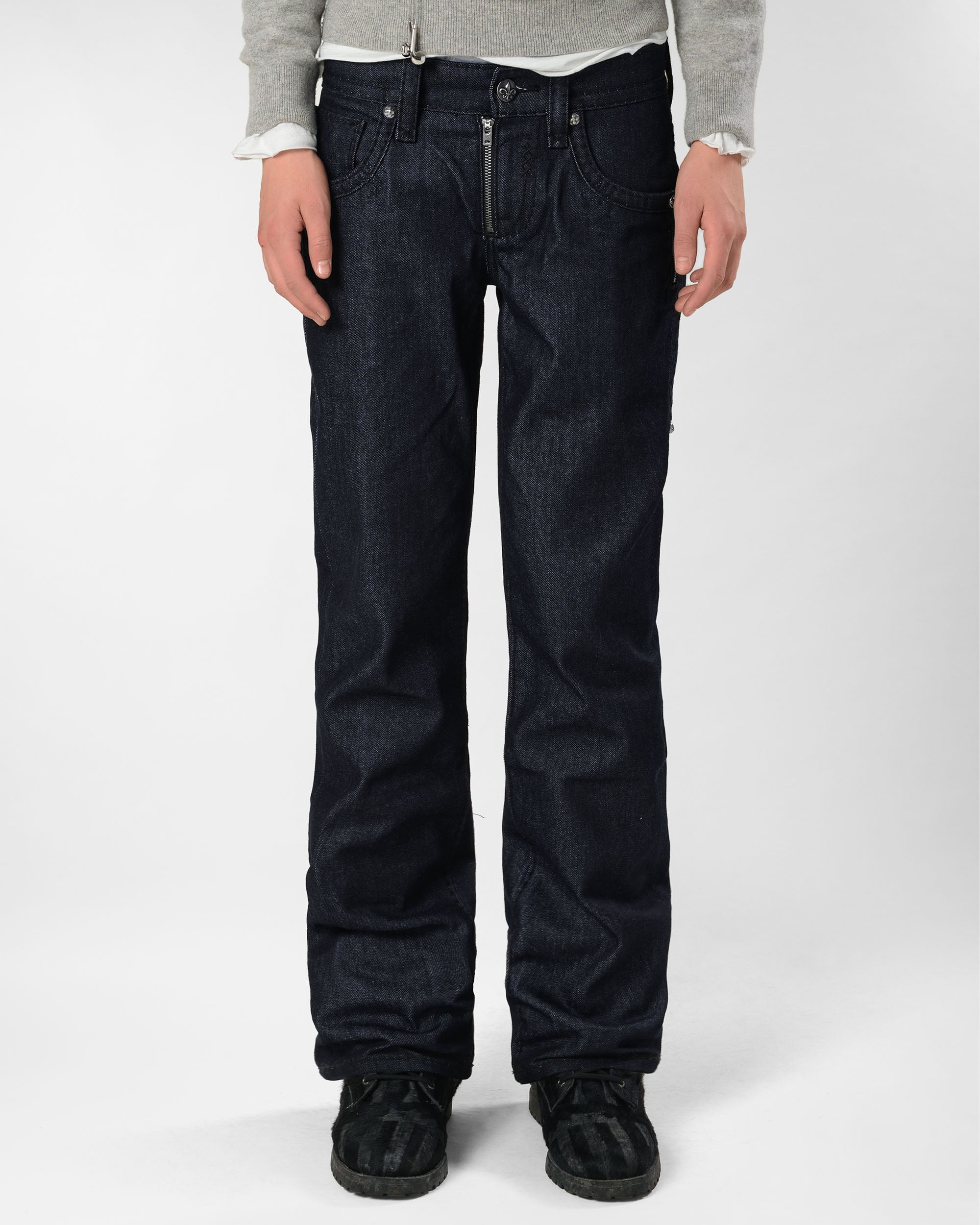 Racer x Rock Revival Raw Slim Denim