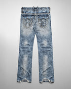 Racer X Rock Revival® Bleach Slim Denim