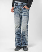 Racer X Rock Revival® Bleach Slim Denim