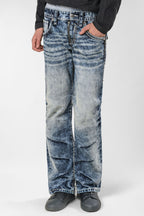 Racer X Rock Revival® Bleach Slim Denim