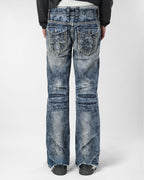Racer X Rock Revival® Bleach Slim Denim