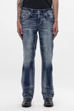 Jeans bootcut Ozzy (B203R) azul medio (6/30/26-DESC+IMG)