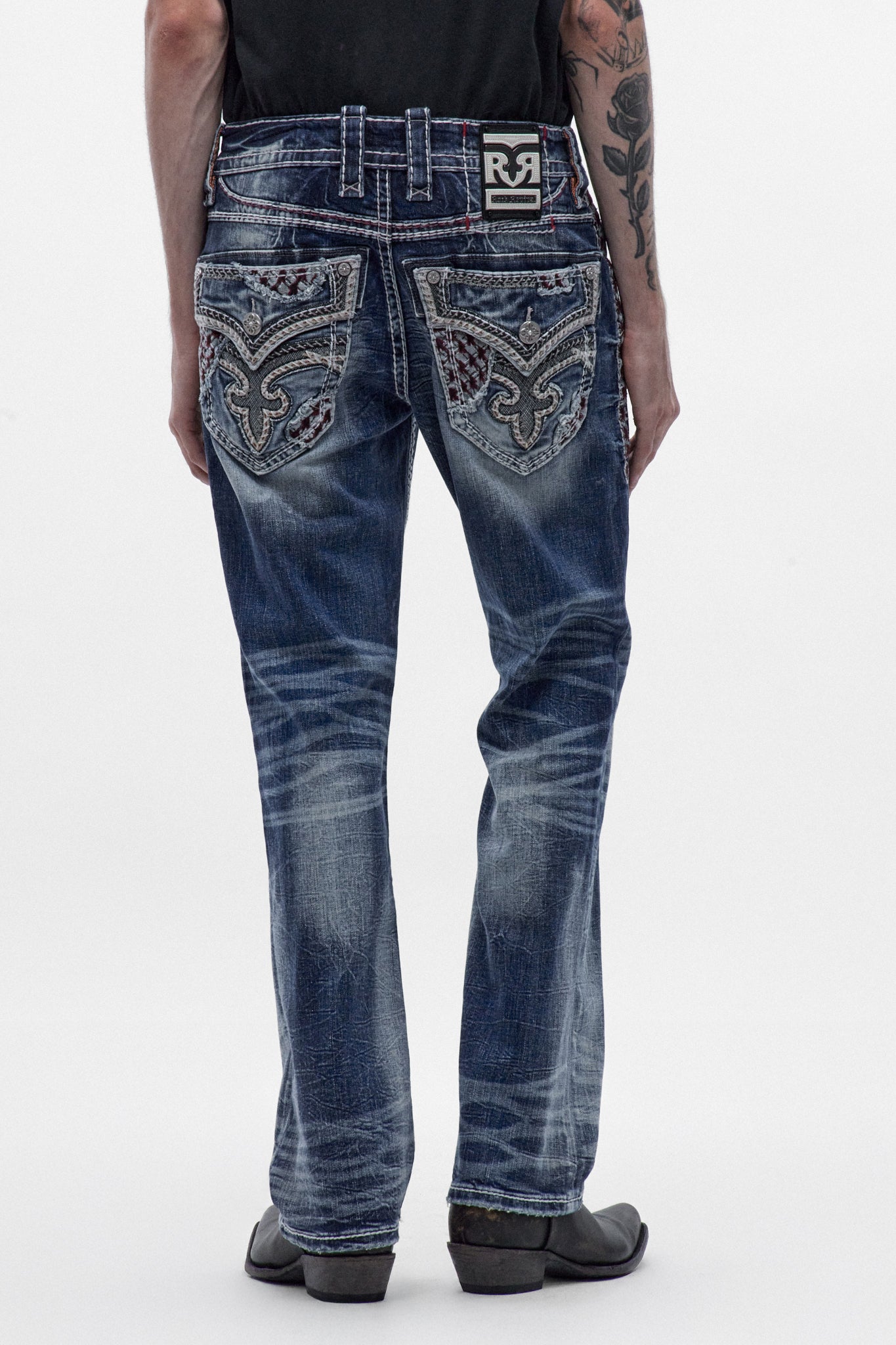 Jeans bootcut Ozzy (B203R) azul medio (6/30/26-DESC+IMG)