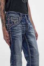 Jeans bootcut Ozzy (B203R) azul medio (6/30/26-DESC+IMG)