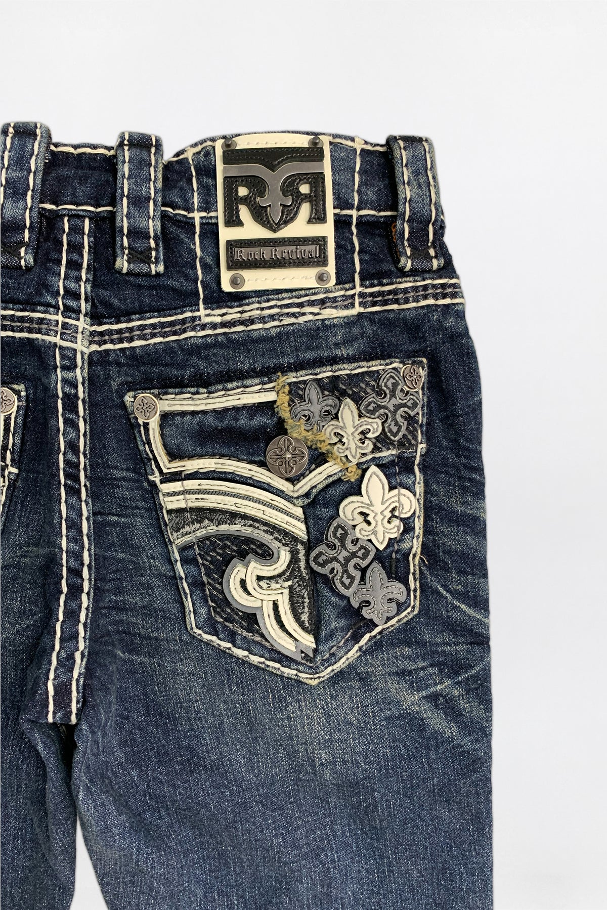 Thorne Boys Straight Jeans in Dark Blue