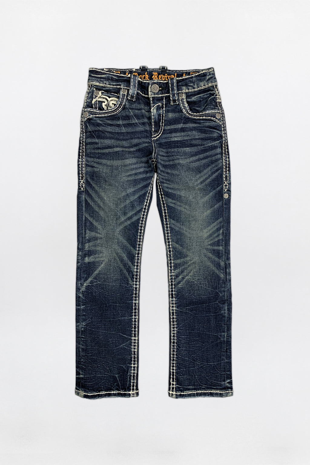 Thorne Boys Straight Jeans in Dark Blue