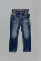Raphael Boys Straight Jeans in Dark Blue