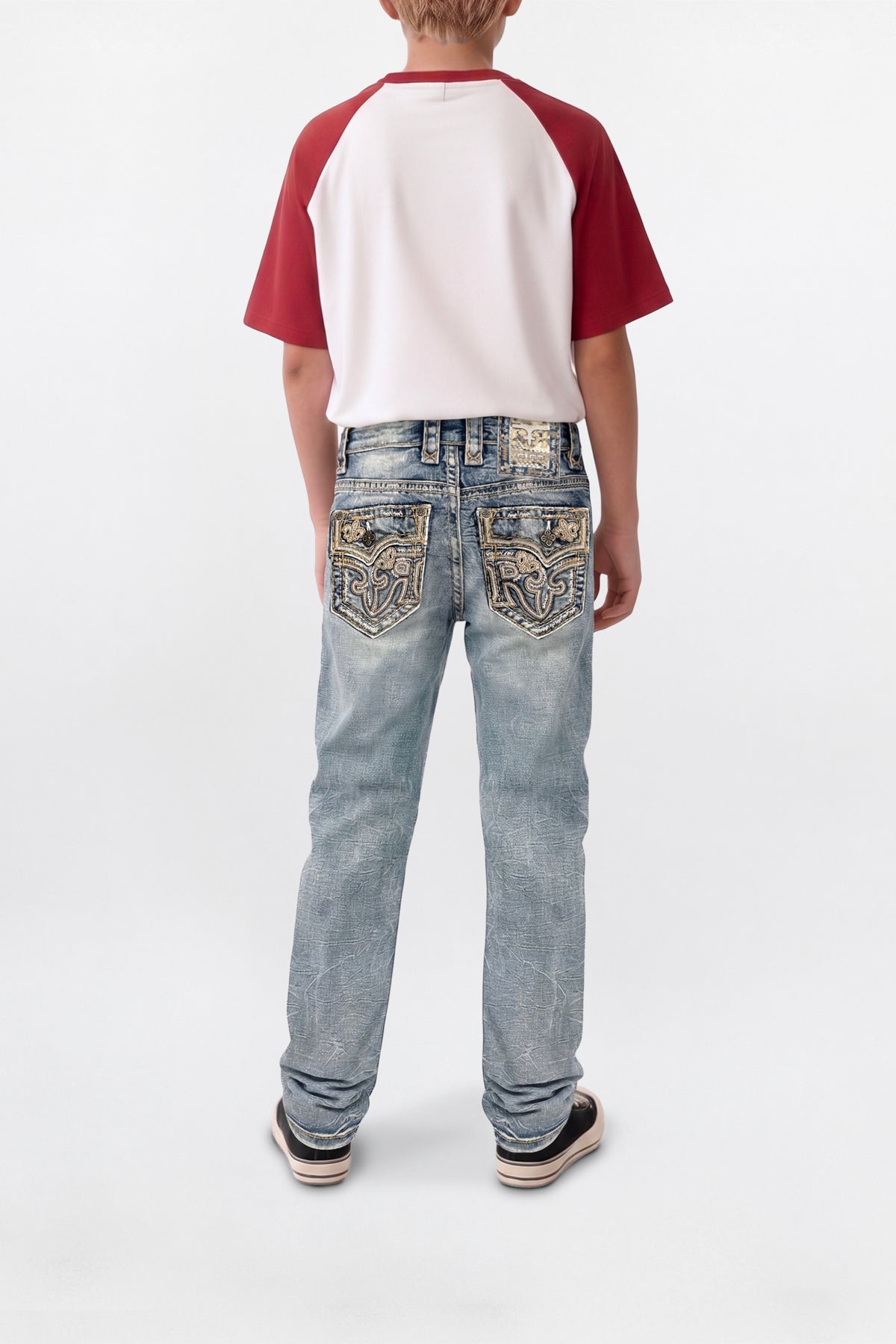 Francis Boys Straight Jeans in Light Blue