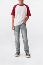 Francis Boys Straight Jeans in Light Blue