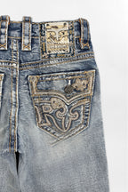 Francis Boys Straight Jeans in Light Blue