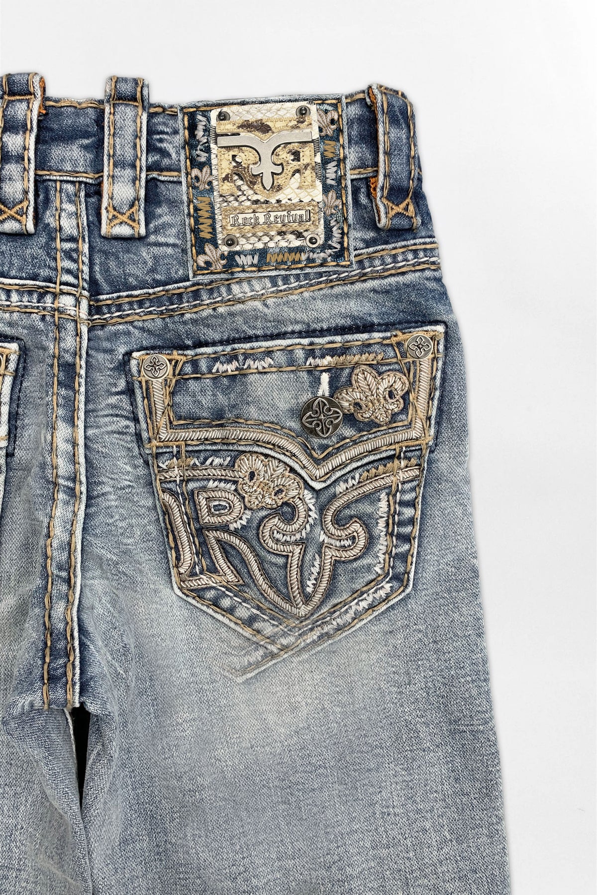 Francis Boys Straight Jeans in Light Blue