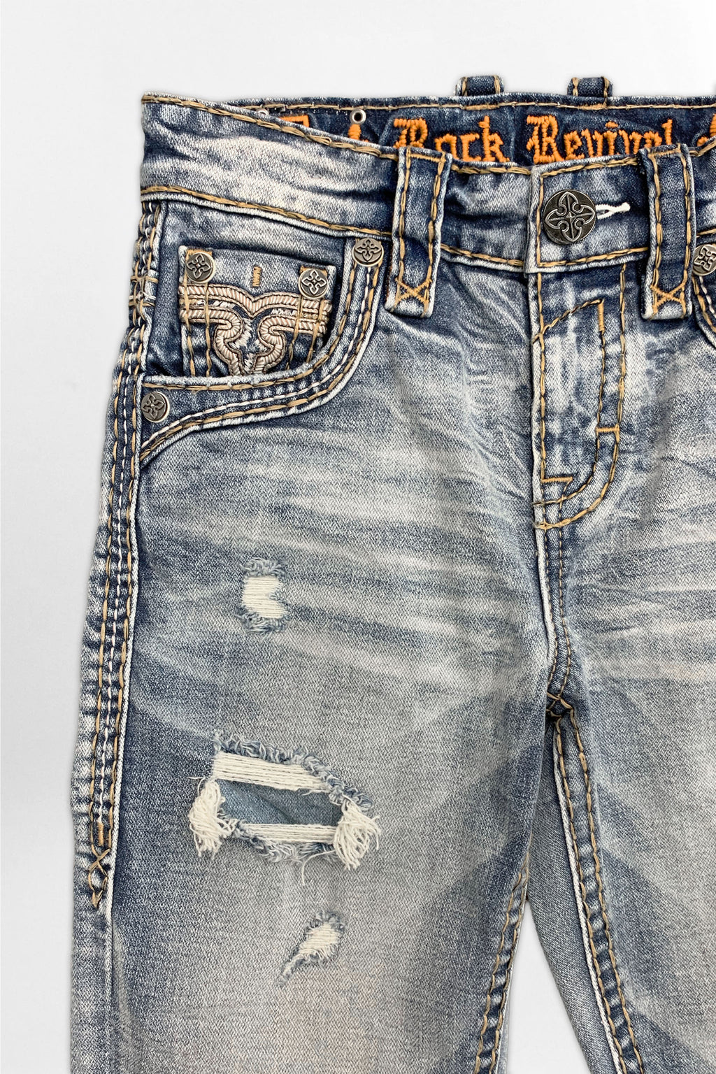 Francis Boys Straight Jeans in Light Blue