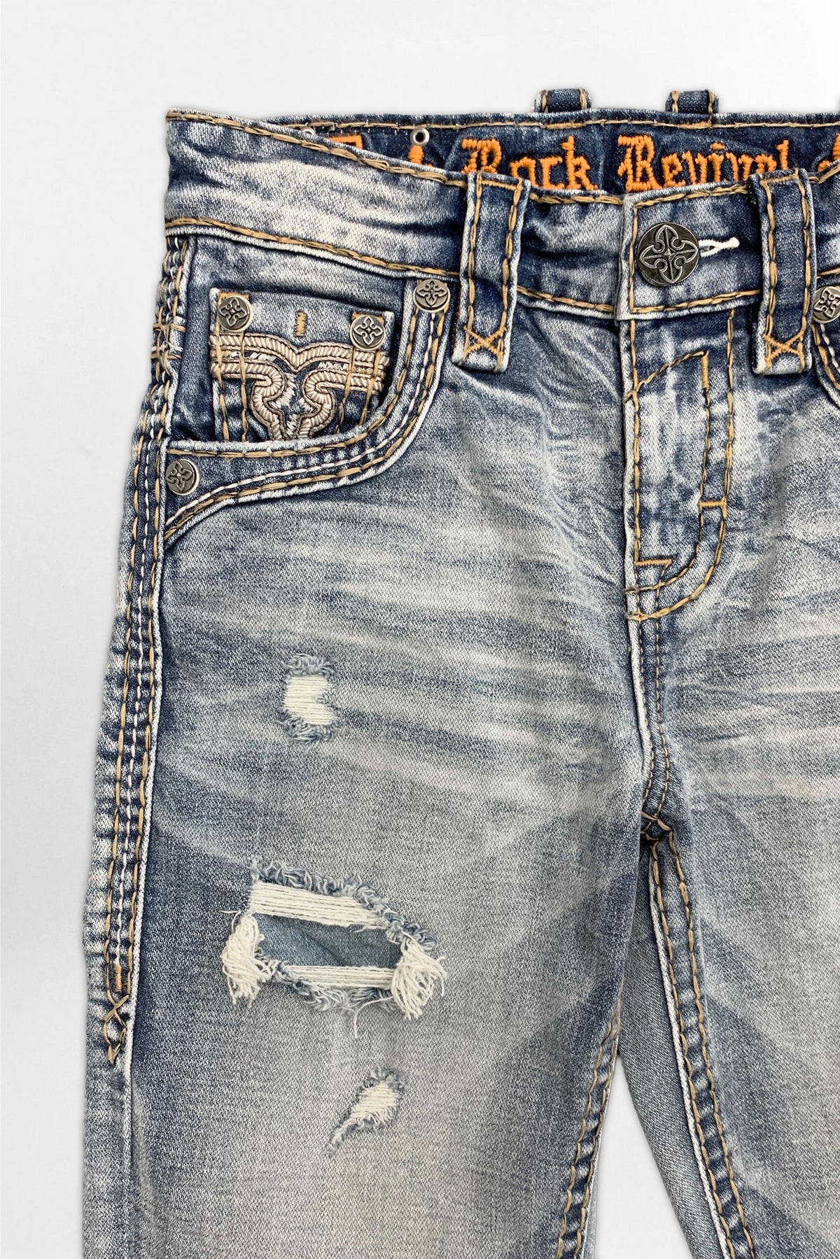 Francis Boys Straight Jeans in Light Blue