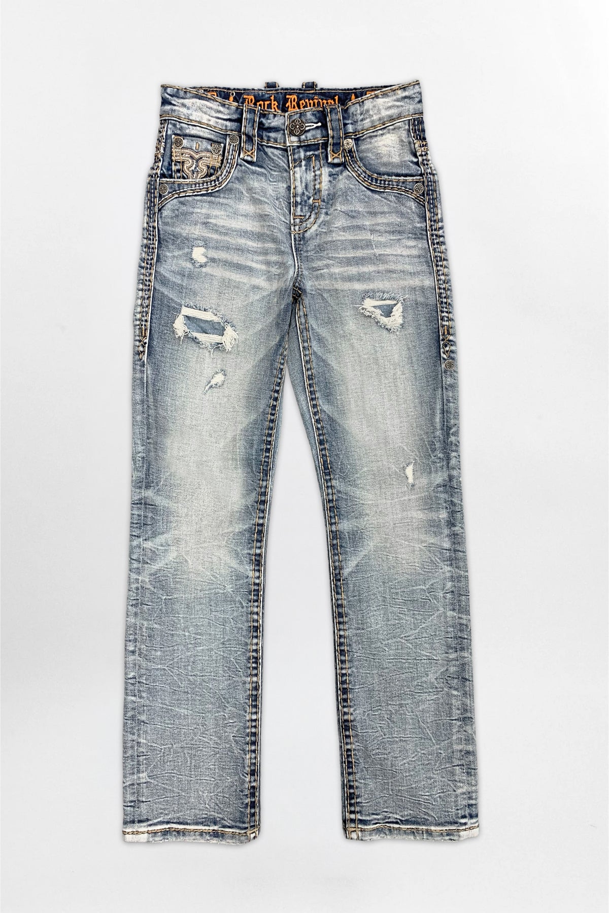 Francis Boys Straight Jeans in Light Blue