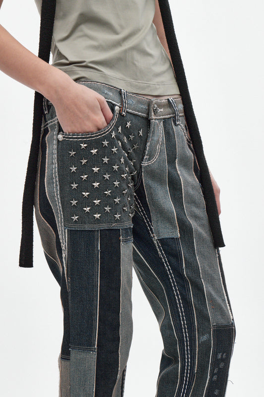 Rider Bootcut Jeans, By Jaded London - Rock Revival®