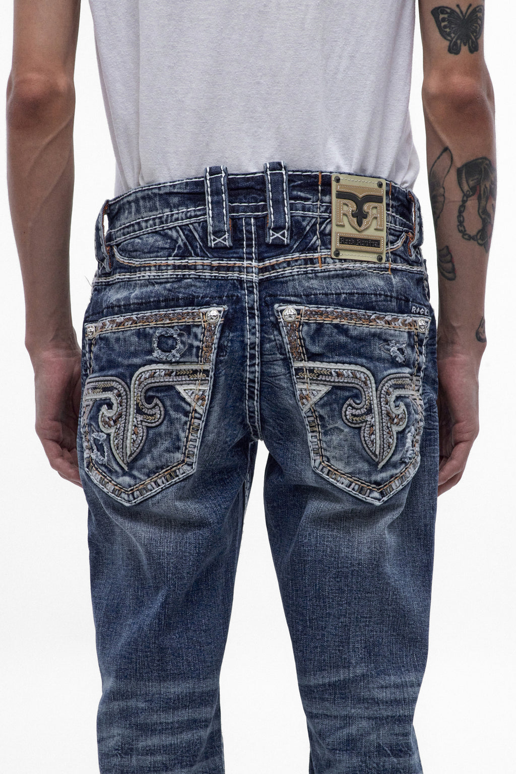 Robin Bootcut Jeans in Medium Blue