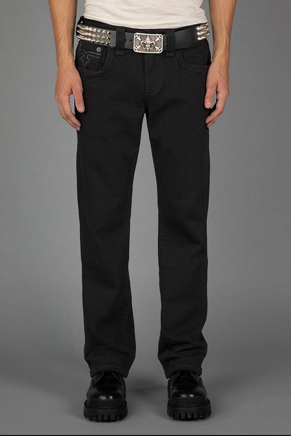 Arther Bootcut in Black/Black