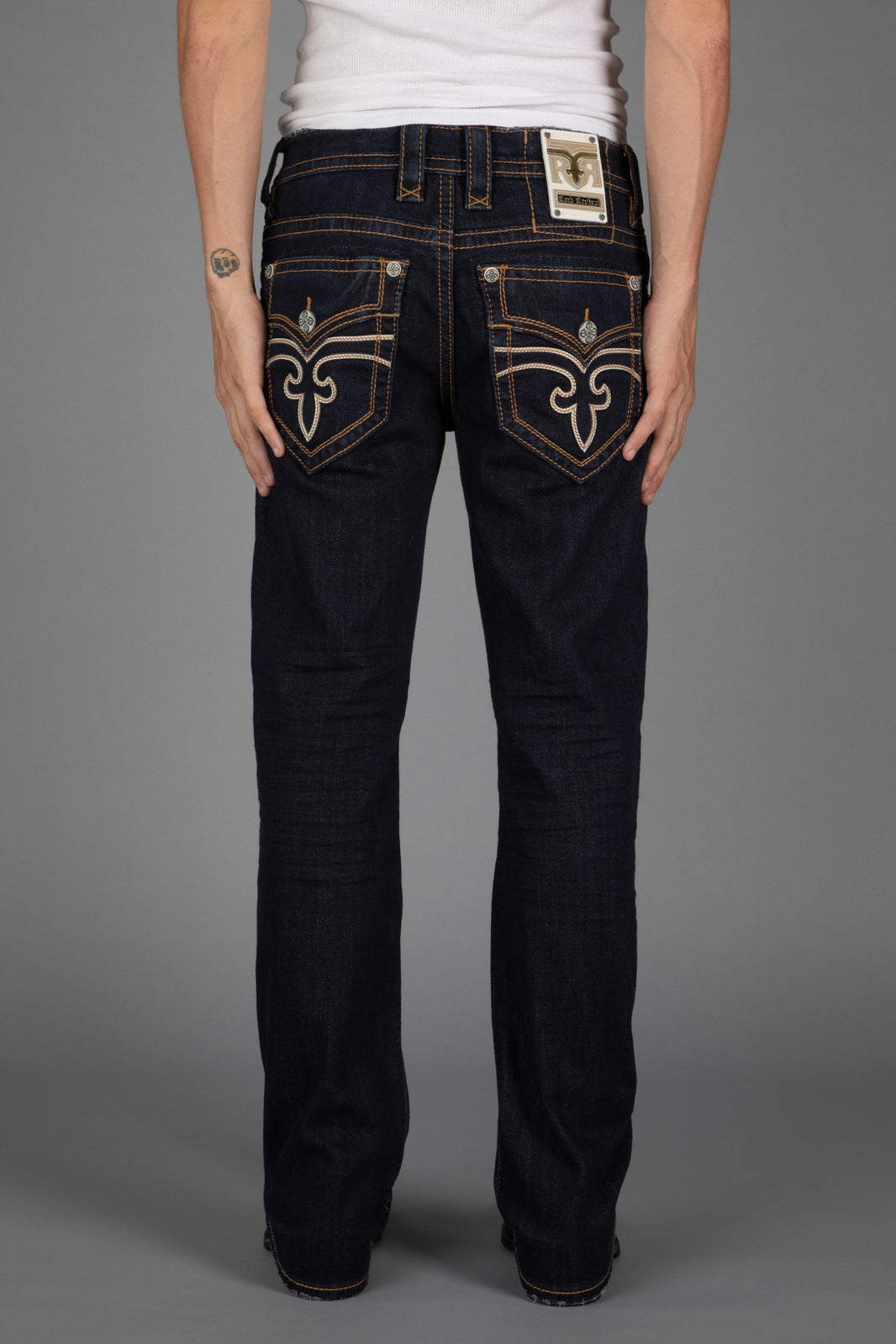 Rock Rivals Gray All Men's Jeans | Rock Revival®