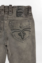 Jeans Arther Bootcut en gris y negro