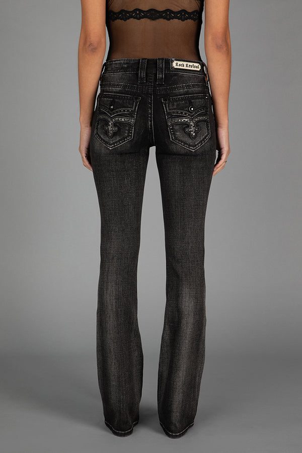 Dubarry Bootcut Jeans in Faded Black