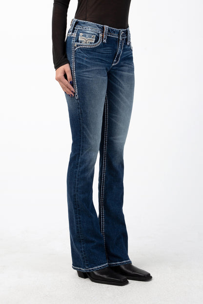 Mint Leaf Bootcut Jeans - Rock Revival®
