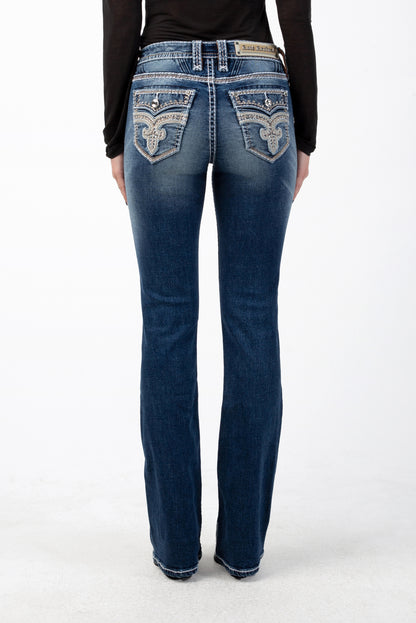 Mint Leaf Bootcut Jeans - Rock Revival®