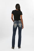Endive Bootcut Jeans in Dark Blue