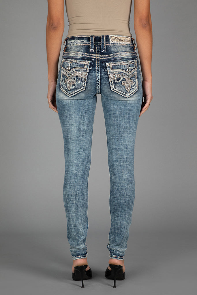 Making Korry Korry Skinny Jeans | Medium Wash | Rock Revival