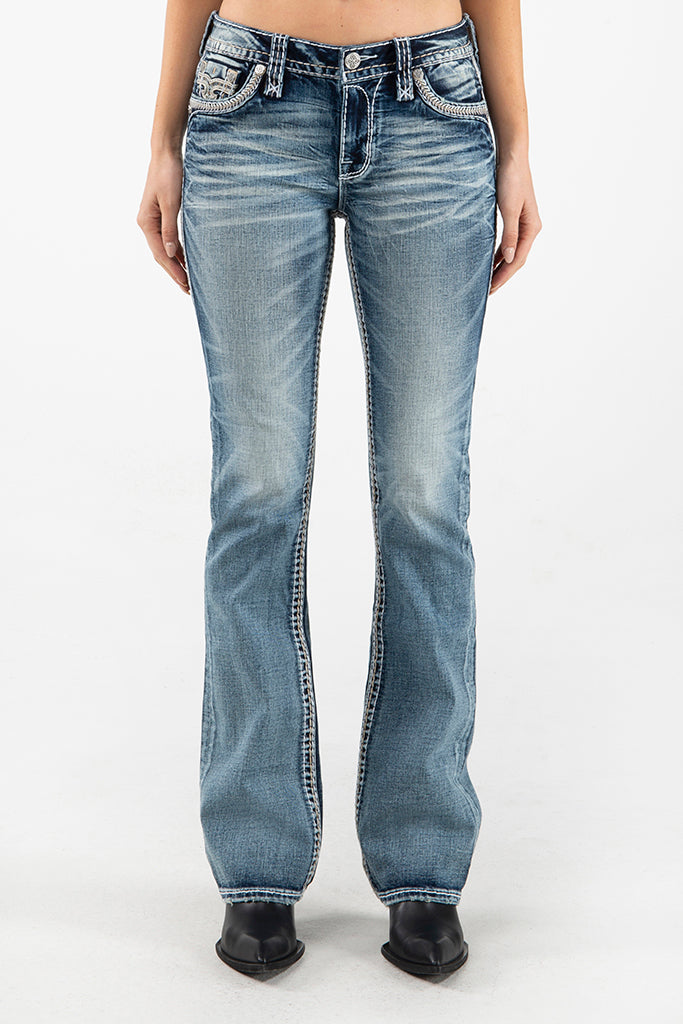 RUZA B202 BOOTCUT JEAN - Rock Revival Store