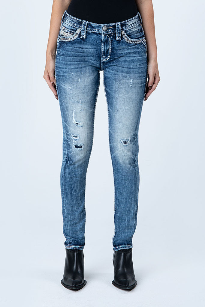 MEDINA S202 SKINNY JEAN - Rock Revival Store