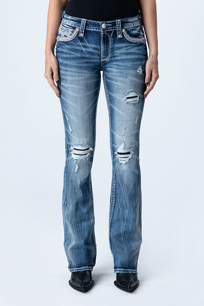 ELIZA B201 BOOTCUT JEAN - Rock Revival Store