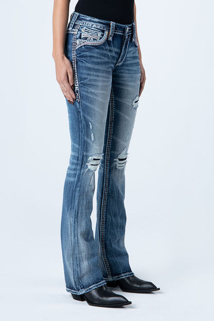 ELIZA B201 BOOTCUT JEAN - Rock Revival Store