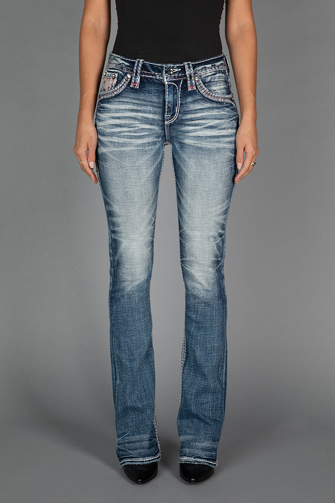 Bootcut Buckle Womens Jeans Sale BKE Payton Boot Stretch Jean