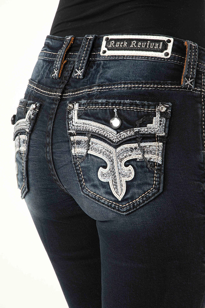 JESIKA B202R BOOTCUT JEAN - Rock Revival Store