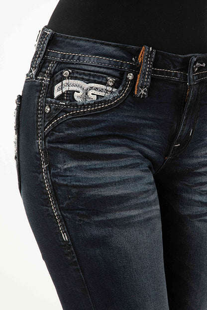 JESIKA B202R BOOTCUT JEAN - Rock Revival Store