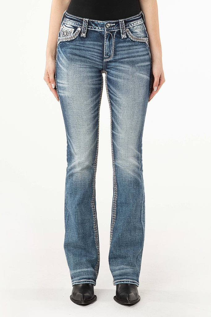 DEVORAH B200R BOOTCUT JEAN - Rock Revival Store