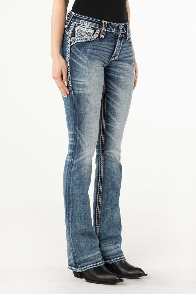 DEVORAH B200R BOOTCUT JEAN - Rock Revival Store