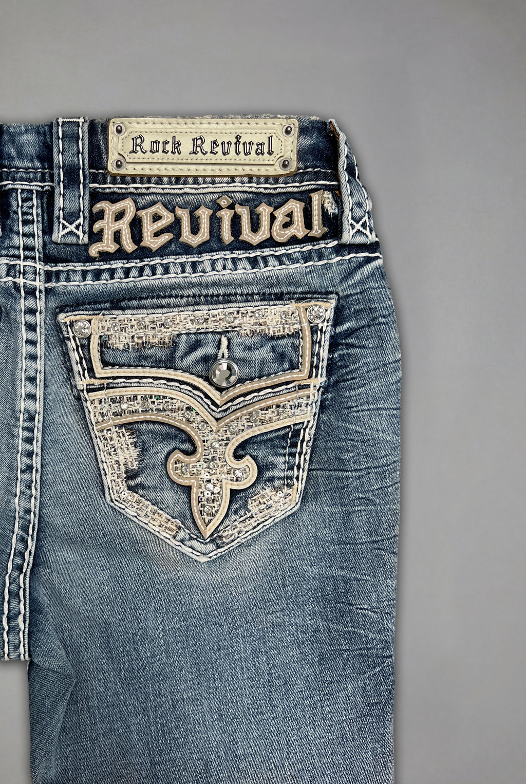 Amina Low-Rise Bootcut Jeans
