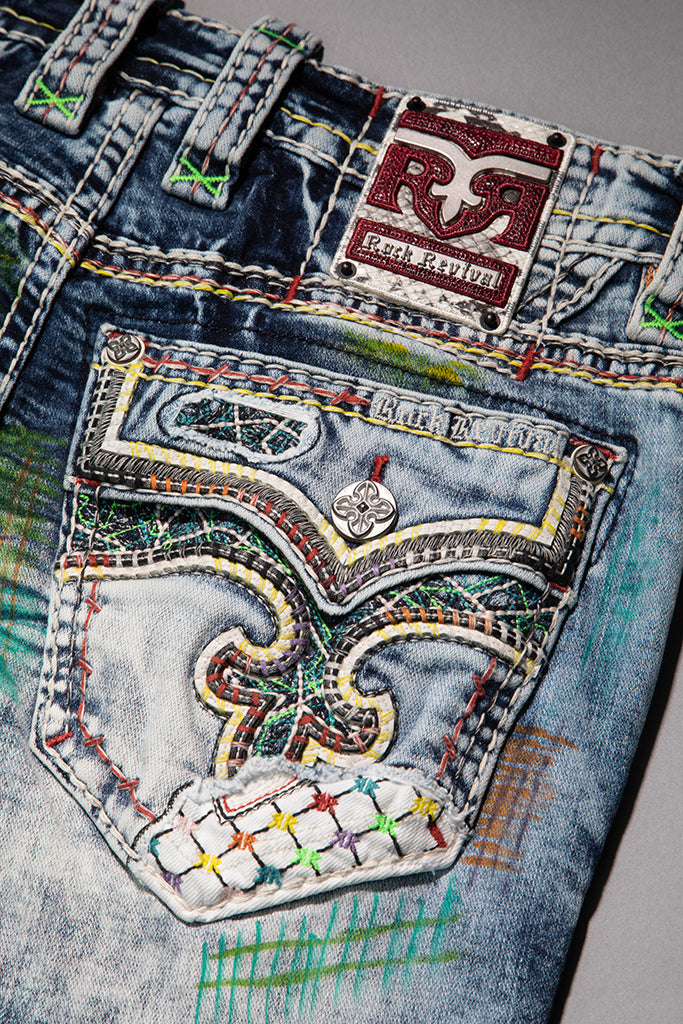 Jaser Slim Straight Jeans - Rock Revival®