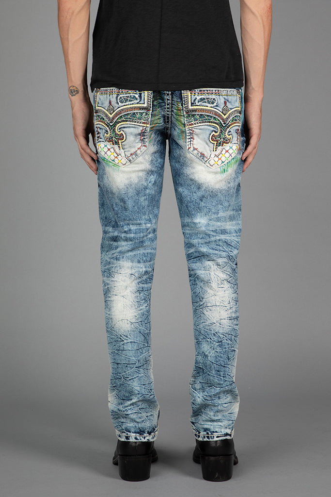 Jaser Slim Straight Jeans - Rock Revival®
