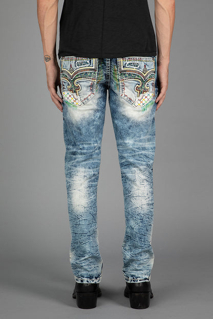 Jaser Slim Straight Jeans - Rock Revival®