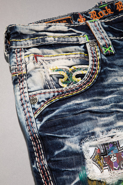 Jaser Slim Straight Jeans - Rock Revival®