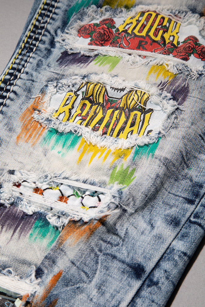 Jaser Slim Straight Jeans - Rock Revival®