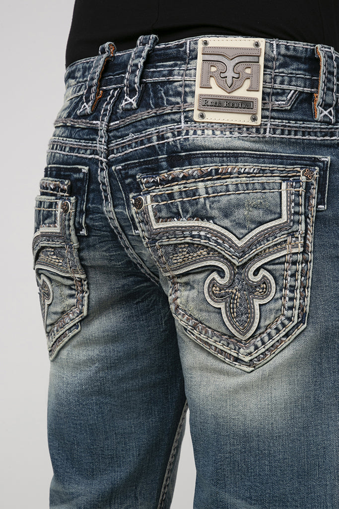Waterfall Straight Jeans - Rock Revival®