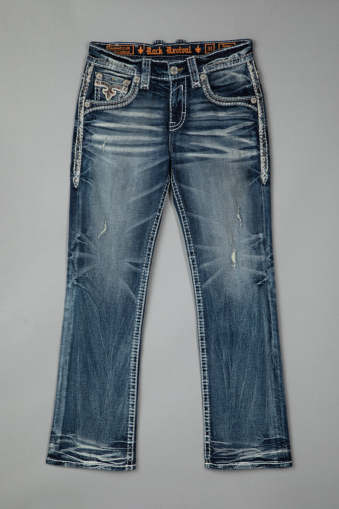 Foliage Bootcut Jeans Medium Wash Rock Revival