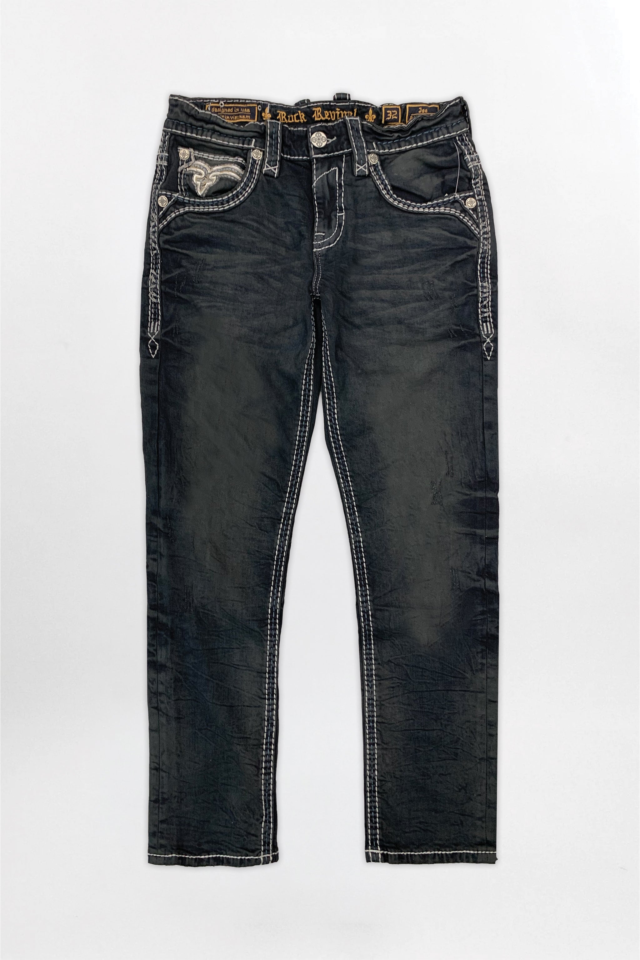 Joe Alternative Straight Jeans (7/30/26-DESC+IMG+INV)(CARBÓN SOBRETEÑIDO)