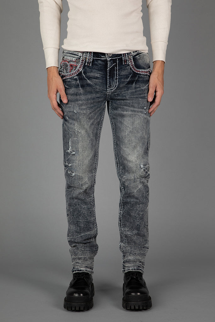Arlo Alt Straight Jeans - Rock Revival®