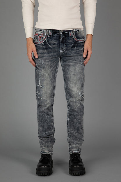 Arlo Alt Straight Jeans - Rock Revival®