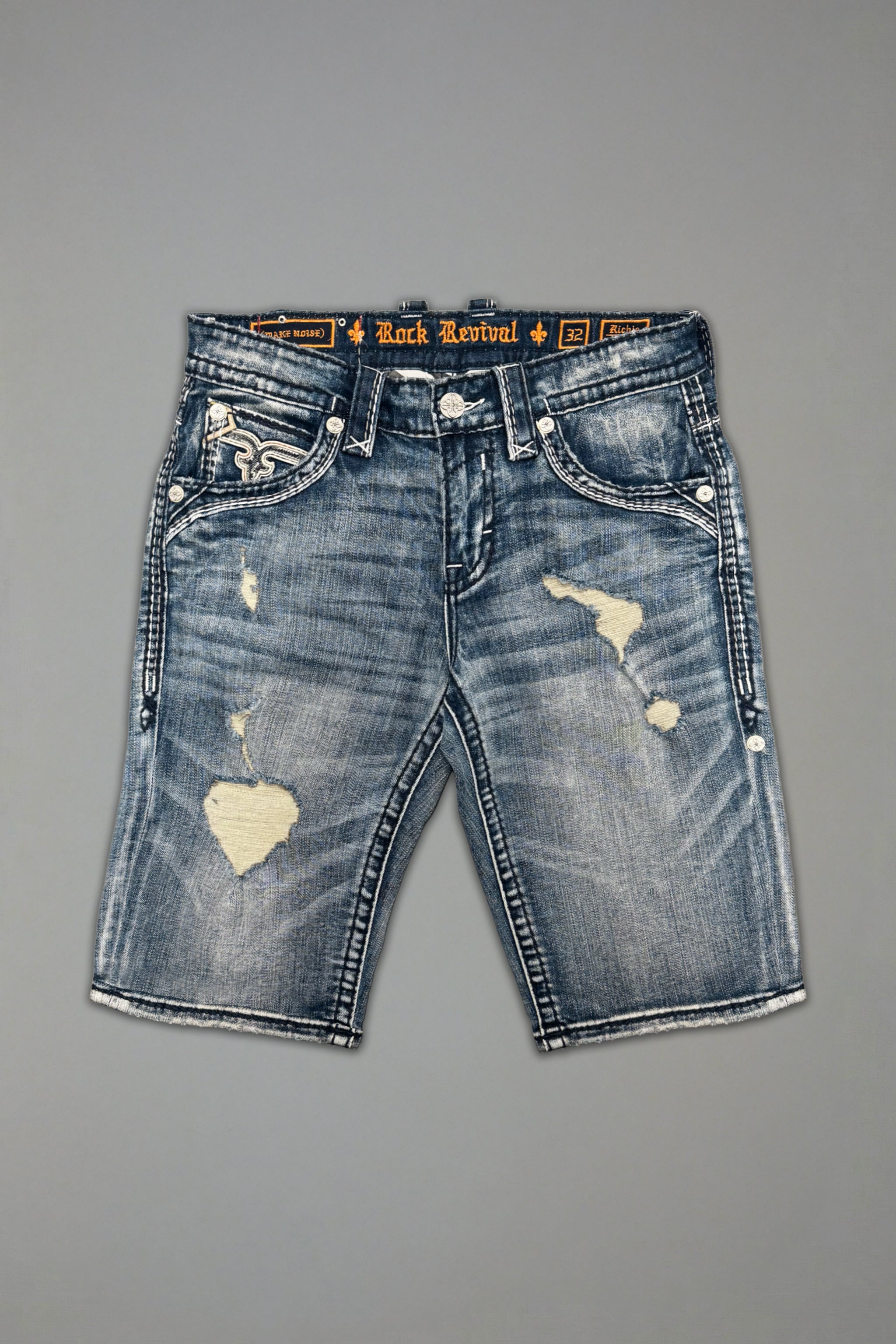Richie Denim Shorts - Rock Revival®