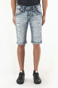ELIN DENIM SHORTS - Rock Revival Store